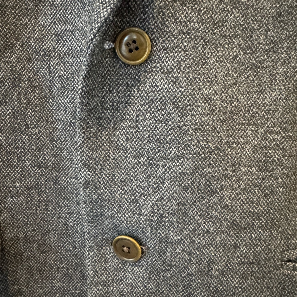 Next Tailoring Elbow Patch Blazer Wool Blend Mens… - image 5